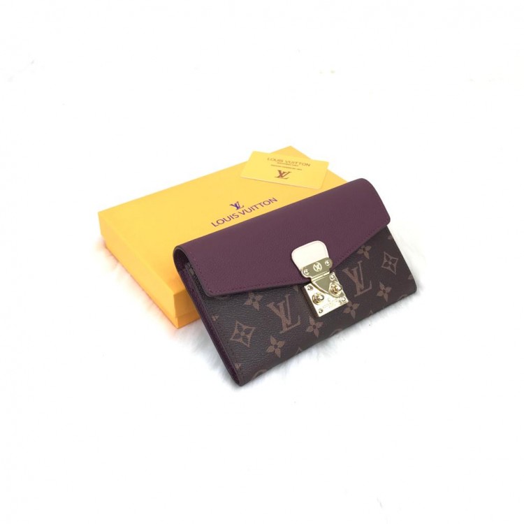 LOUİS VUİTTON PALLAS WALLET  BORDO